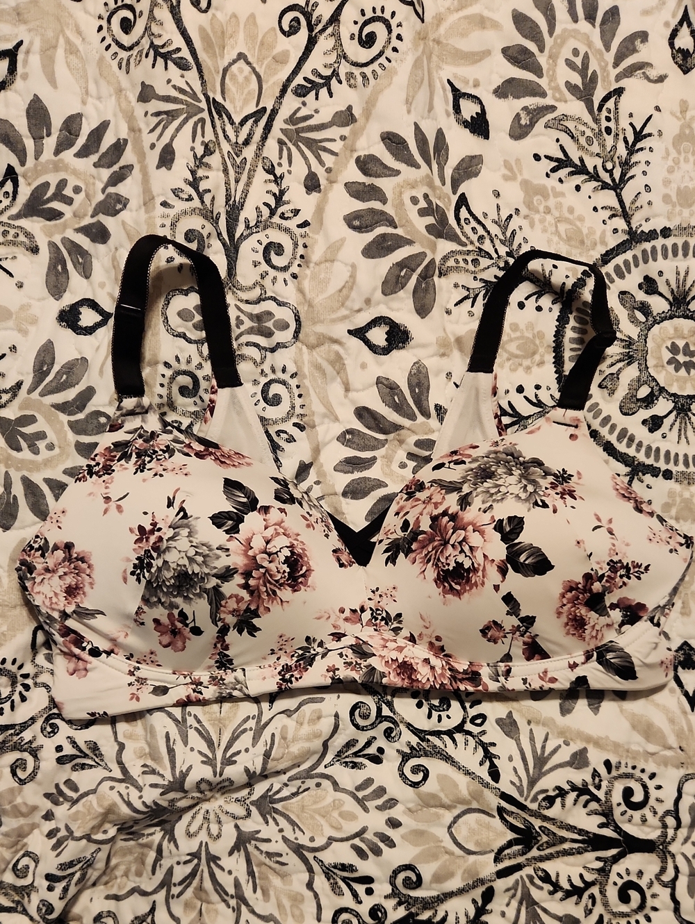 Torrid Floral Wireless XO Pushup Bra